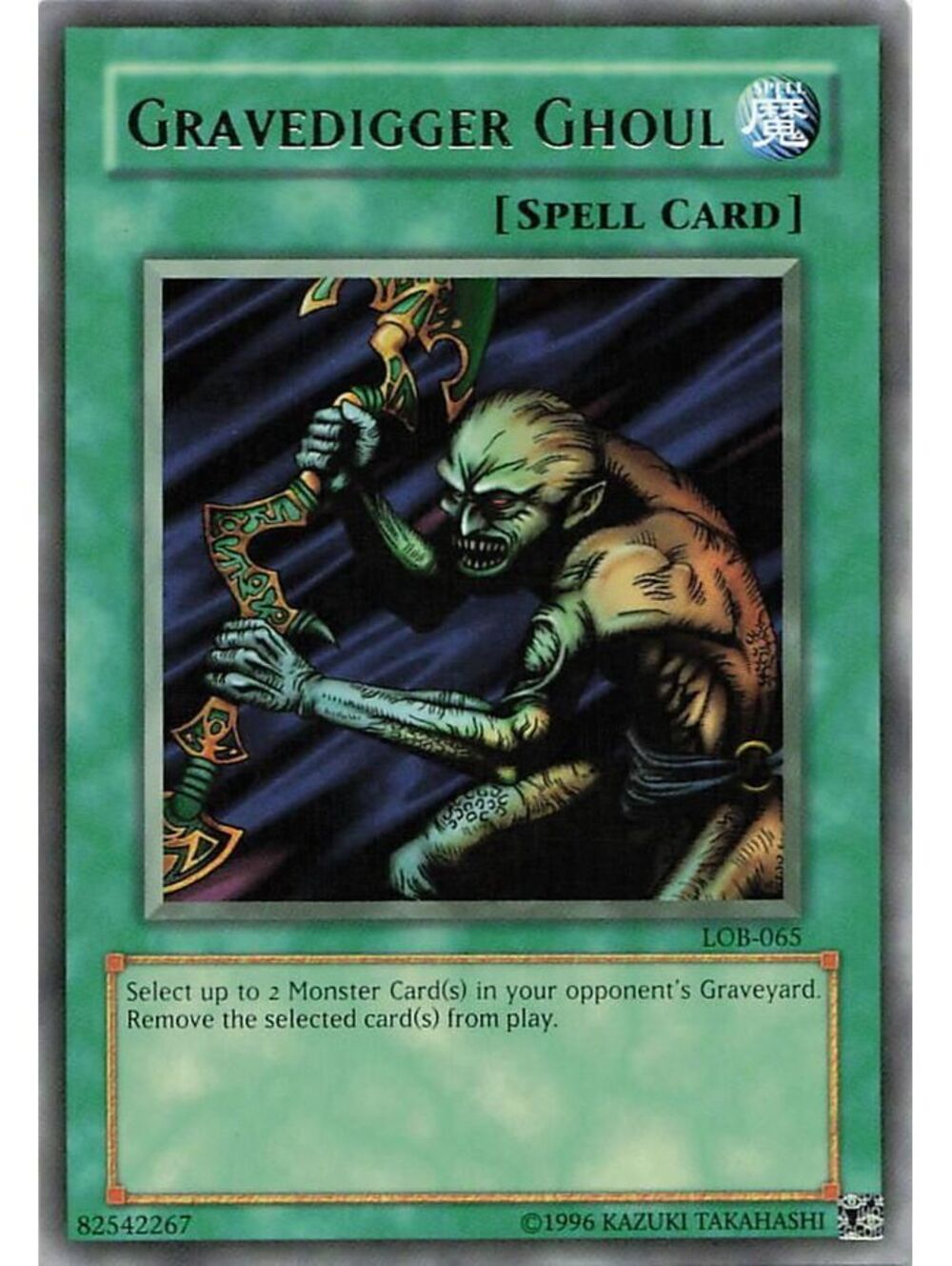 Yu-Gi-Oh! TCG 2023 Gravedigger Ghoul NM LOB-EN